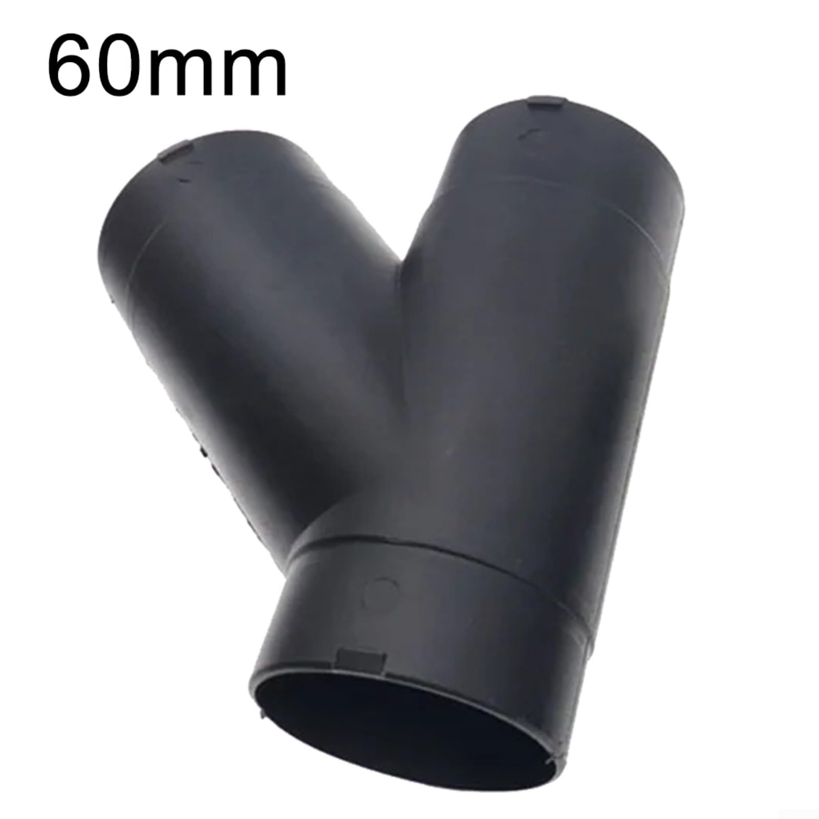 Raccordo a gomito per condotto dell'aria, 60 mm/75 mm, plastica nera, Webasto
