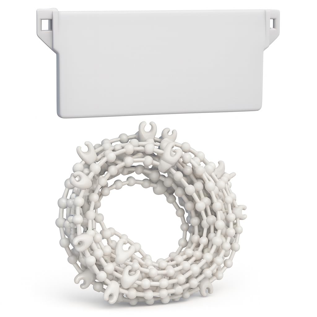 Vertical blinds weights and chain