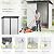 Greesum Outdoor Storage Shed 5 x 3 ft. Utility Tool Shed Metal Storage Garden Shed with Door & Lock for Patio Storage, White