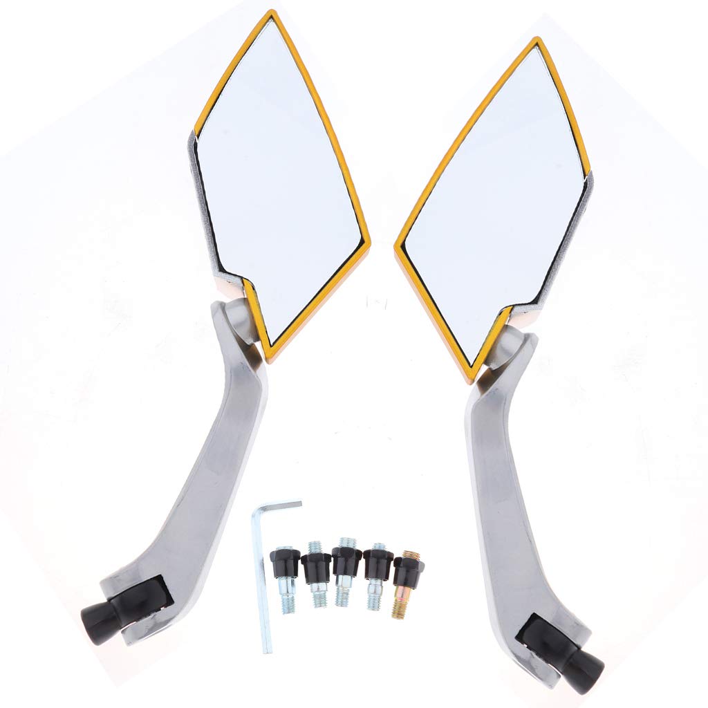 Buy Perfeclan 2Pcs/Kit Rear View Race Side Mirror for Motorcycle