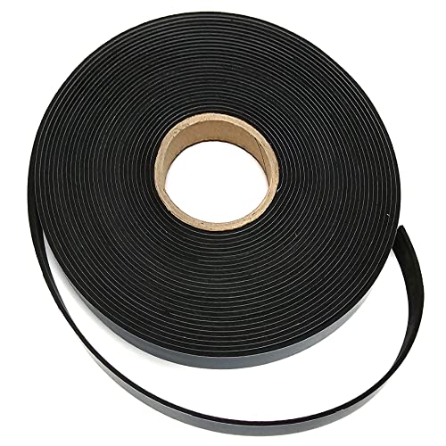 esnado EPDM - Schaum Schwarz 10 mm x 2 mm. Länge: 10 m auf Rolle. einseitig selbstklebend