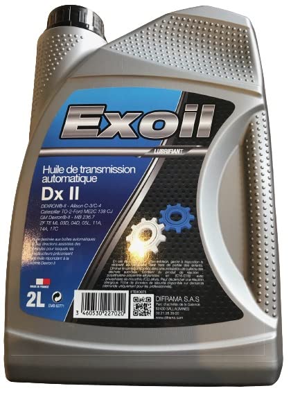 Huile de transmission DX II Exoil pour éliminer les bruits de boîte