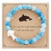 HUTIMY Whale Shark Gift Ideas for Sweet 16 Women Men Lovers Blue Whale Shark Birthday Gift