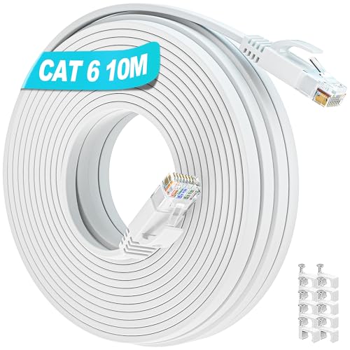 Soibke Cat 6 Ethernet Cable 10m