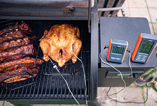 Bbq Dragon Wireless Digital Meat Thermometer, Instant Read Food Thermometer For Cooking, – Oven Safe Kitchen With 4 Probes, Meat Thermometers For Smokers. #TOP2