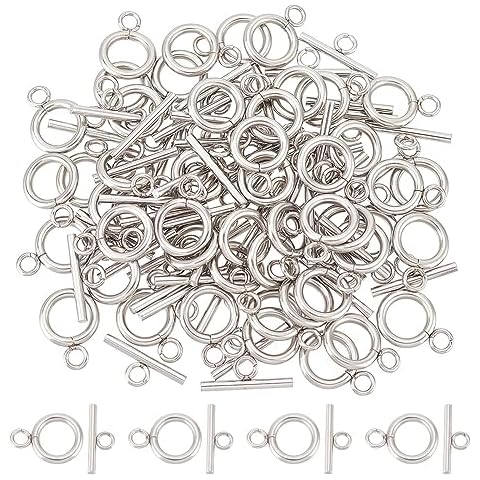 UNICRAFTALE Stainless Steel Toggle Clasps Set Cover