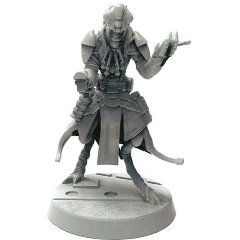 Archon Studio Starfinder Unpainted Miniatures: Shirren Operative – 32mm Unpainted and Unassembled – Designed for Use with Starfinder TTRPG RPG