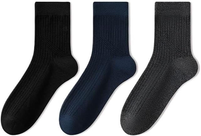 Cotton Middle Tube Socks Spring and Autumn Sweat-absorbing Sockss Sporty Men's Socksing