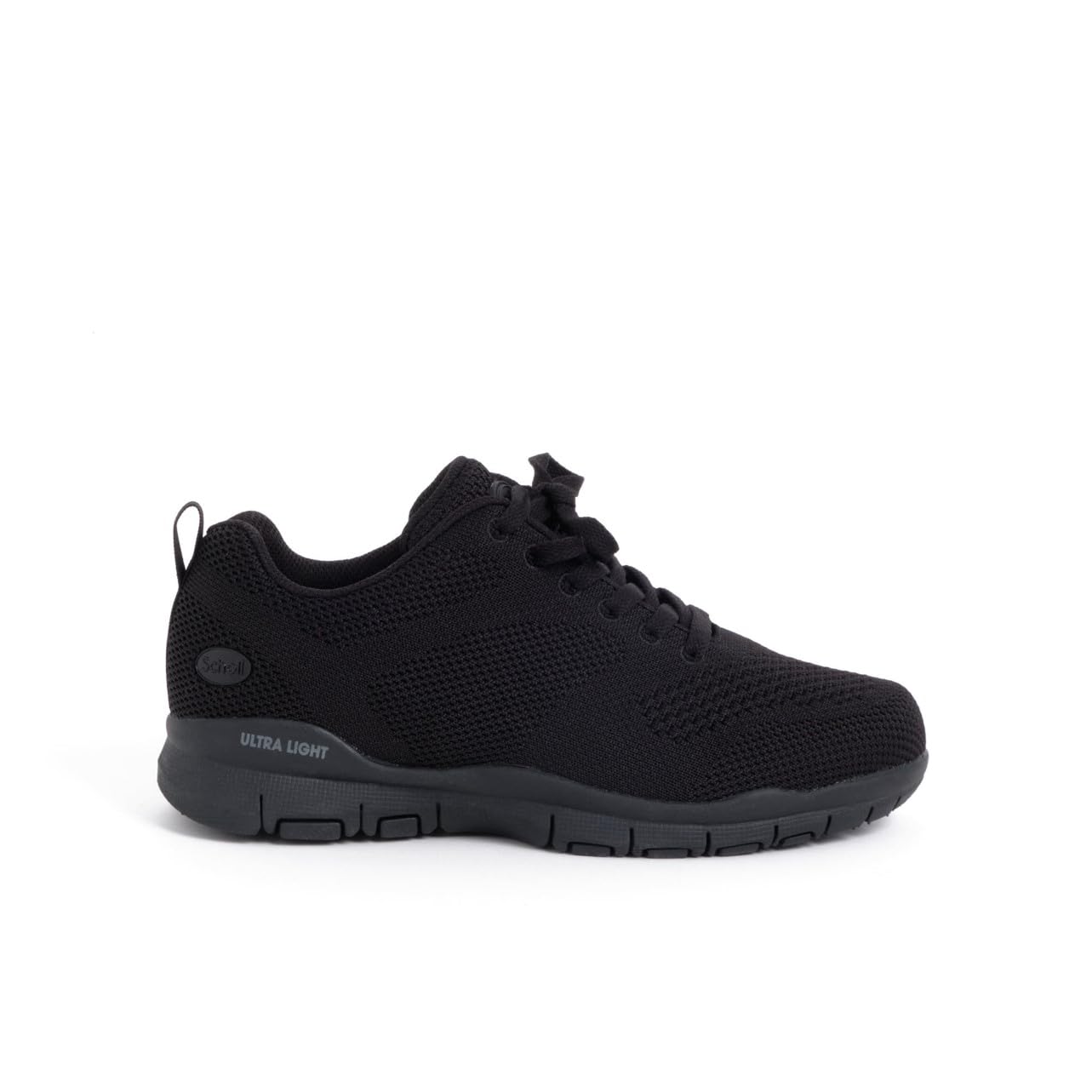 Scholl Jump Laces, Health Care Professional Shoe Men, Black, 45 EU, Black, 10.5 UK