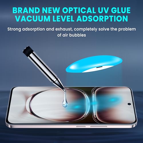 Image of ArmourPro Military Grade UV Tempered Glass Screen Protector Compatible For Oppo Reno 12 Pro 5G (6.7 Inch) With Easy Installation Kit| Edge-To-Edge Protector Coverage |Crystal Clear
