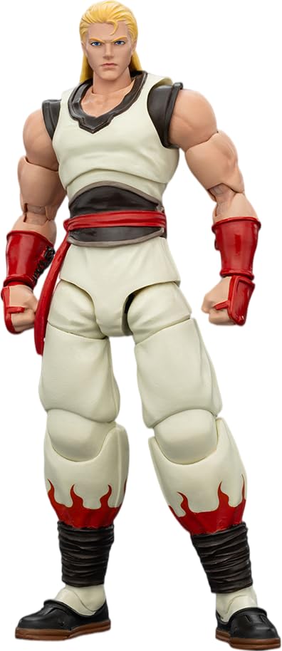 JOYTOY SNK The King of Fighters KOF '98UM Fatal Fury Team Andy Bogard Action Figure 1:18 Scale 4.4" Tall, Interchangeable Heads, Hands & Accessories — image 1