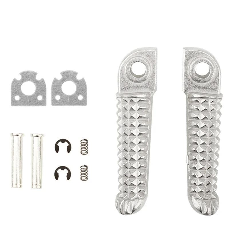 Repose-pieds Arrière Pour Moto Yamaha - Compatible R1, R6, MT-09, MT-07, R3... - 2 Pièces Avec Ressorts - 7