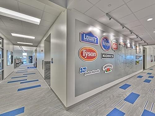 Miniatura 4 de Proflex Decor - Base de pared de vinilo gris, 4 pulgadas x 40 pies, moldura de base de pared con adhesivo superfuerte para despegar y pegar, base de