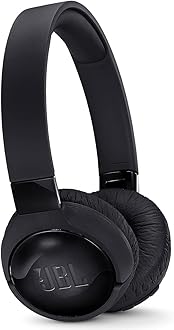 JBL TUNE 600BTNC - Noise Cancelling On-Ear Wireless Bluetooth Headphone - Black