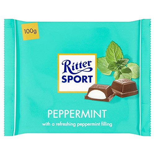 Ritter Sport Peppermint 100 g (Pack of 5)
