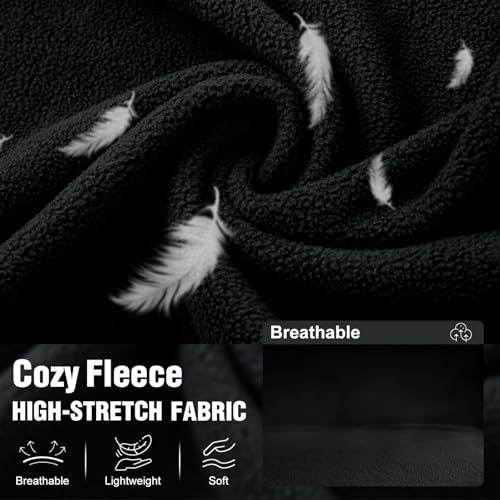 Men's Fleece Jacket Black L4