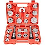 ✇【Universelle Kompatibilität】Das 22-teilige Bremskolbenrückstell-Reparaturset kann universell für fast alle gängigen Fahrzeughersteller zum Zurücksetzen des Bremskolbens beim Wechseln von Bremsscheiben, Bremsbacken oder Bremsbelägen verwendet werden.