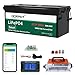 OGRPHY 48V Lithium Battery with Onboard 18A LiFePO4 Battery Charger & 200A BMS, 5.12kWh 48V 100Ah Lithium Golf Cart Battery with 10.24kW Output, 1000A Peak Current for Golf Cart, Solar