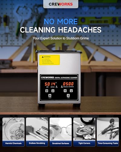 Creworks DUC-1002-00 Professional Jewelry Cleaning Machine thumb #1