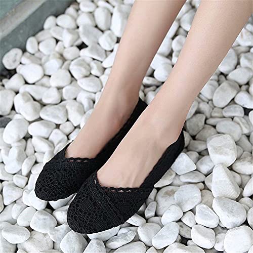 Stunner Women's Cut Out Breathable Lace Ballet Flats 7