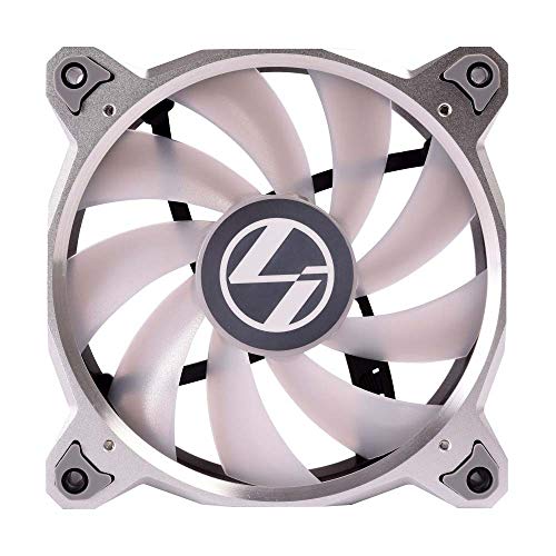 Image of (Refurbished) LIAN LI Bora Lite 120 RGB-3S I 3 x 120mm RGB Case Fans I 3 Fans Pack I BORAL120RGB-3S - Silver