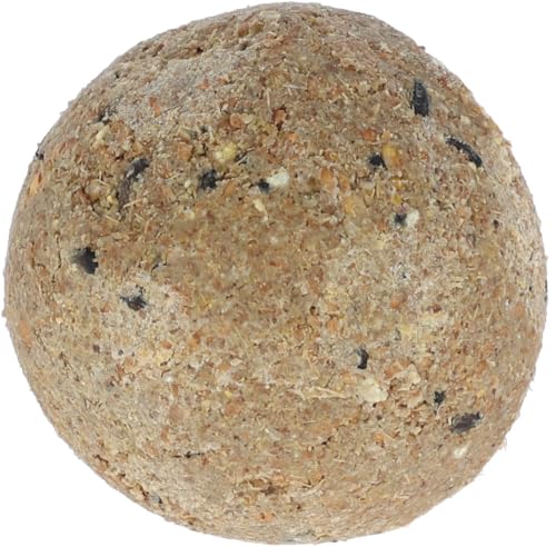 Kerbl Pickkugel Ergänzungsfutter – 6 Stück (Gewicht 3,2 kg, aus Sonnenblumenkernen / Mais / Erdnüssen) 73201