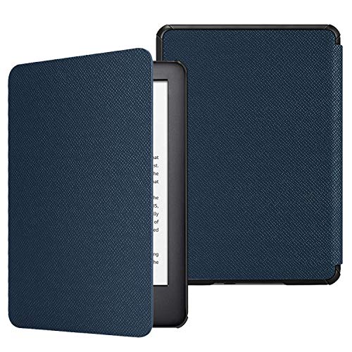 FINTIE Slimshell Case for All-New Kindle (10th Generation, 2019 Release) - Lightweight Protective Cover with Auto Sleep/Wake, Not Fit Kindle Paperwhite or Kindle 8th Gen, Navy