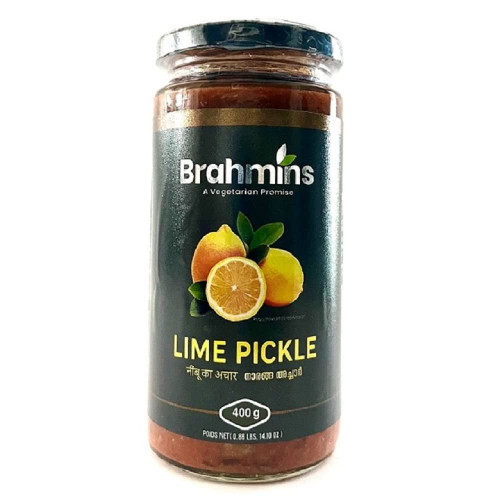 Lime Pickle Kerala Achar 400gms Brahmins Spicerange.com