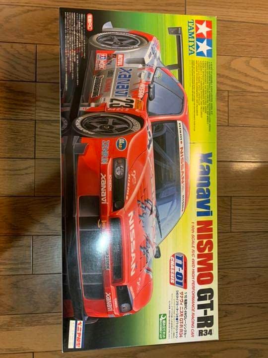 廃版 TAMIYA RC 1/10 Xanavi NISMO GT-R R34 Rc Xanavi Nismo Gt-R (R34) Tb02 / Tamiya USA