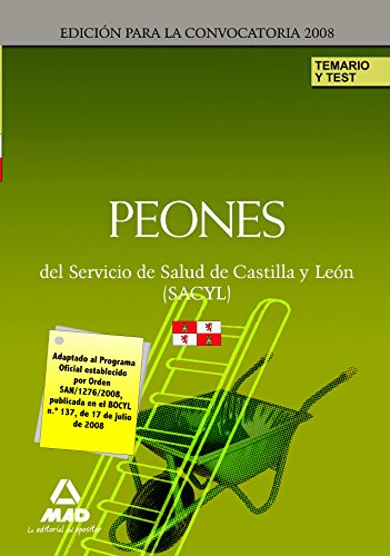 Peones del servicio de salud de castilla y león (sacyl). Temario y test