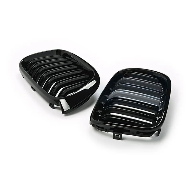 Calandre avant pour Série 5 GT F07 2010-2016 grille de pare-chocs supérieure noire