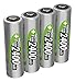 Produktbild ANSMANN wiederaufladbar Akku Batterie Mignon AA 2400mAh NiMH ohne Memory-Effekt 4er Pack Photo Fotoakku Digitalkamera