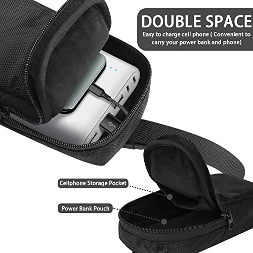 Funda para Anker Power Core 26800 mAh estuche para RAV Power 20100 protector portabaterías de viaje 4