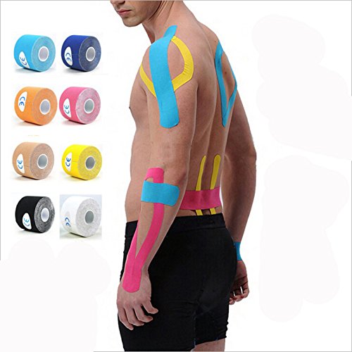 Generic Skin color, 5cm width 11 Color Authentic Kinesio Taping Beige