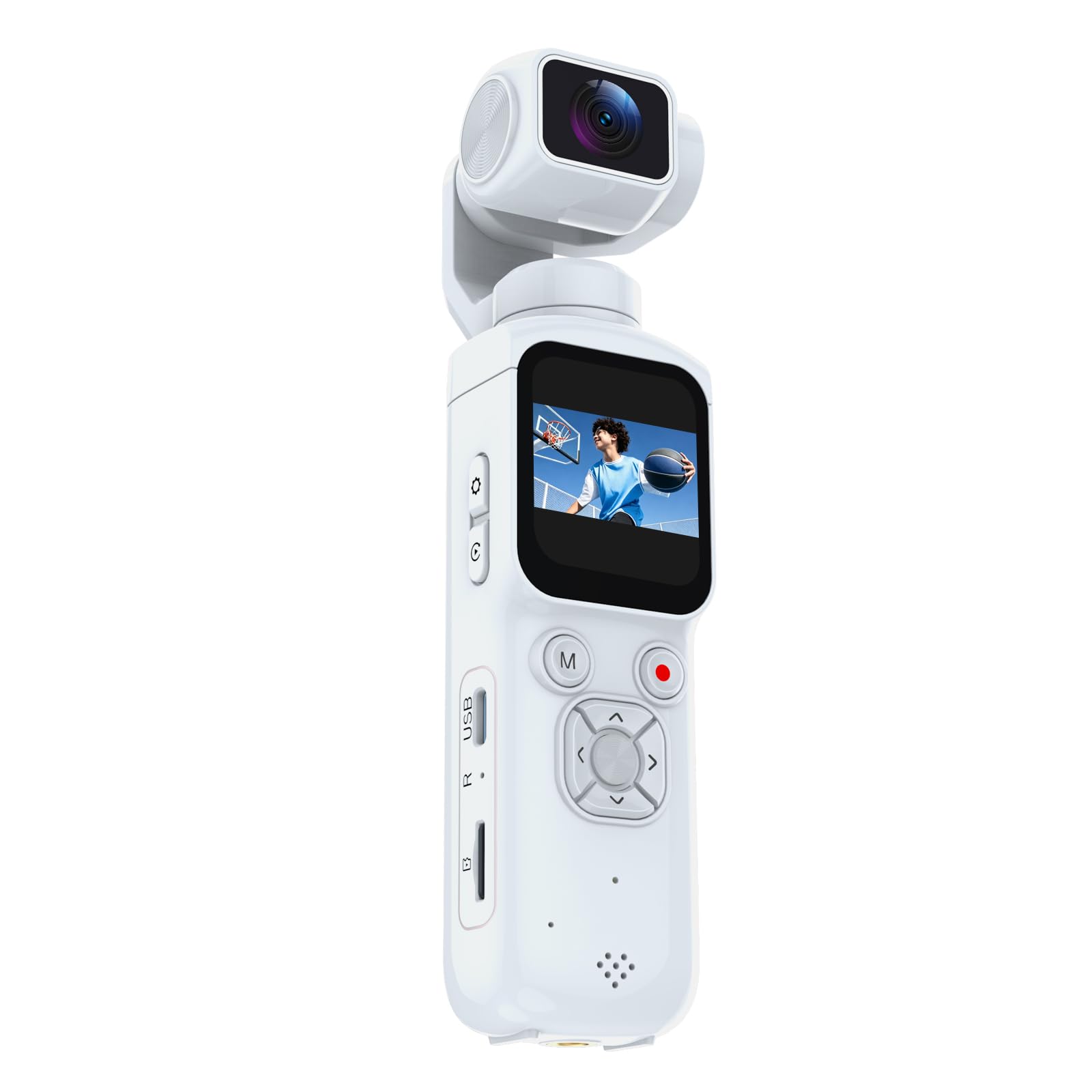 Amazon | AiMike アクションカメラ ポケットサイズ 4K 7500万画素