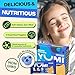 YUMI Organic Breakfast Superbar, Gluten-Free, No Added Sugar, 7+ Vegetables, Soft-Baked Crust, Healthy Snack Bars for Kids, School Safe, Healthy Alternative to Granola Bars or Cereal Bars, Blueberry (30ct)
