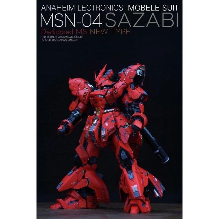Amazon | 漫歩者 1/144 RG サザビー 樹脂改造パーツ 未塗装ガレージ 