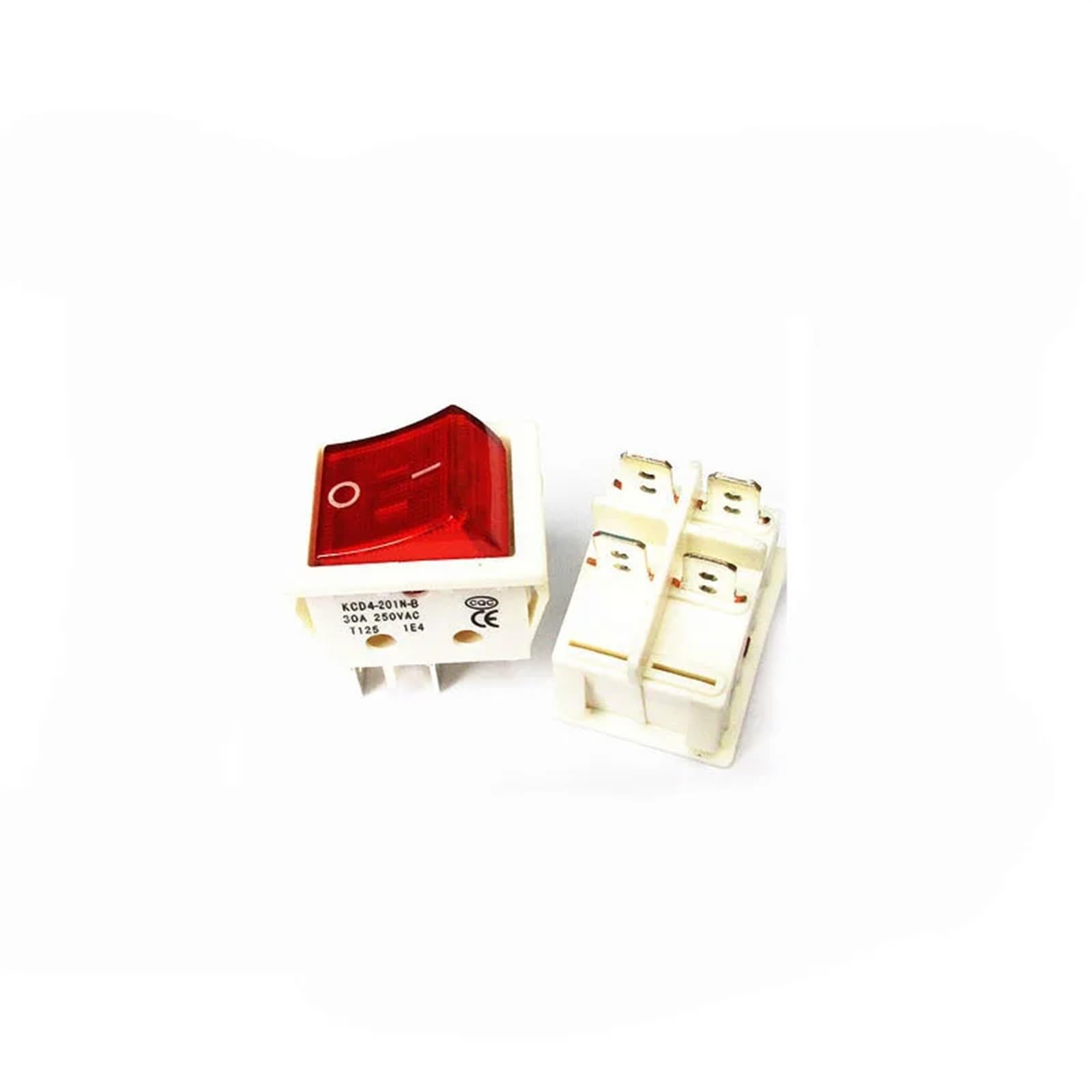 Interrupteur haute performance KCD4 White 30A pour poste à souder