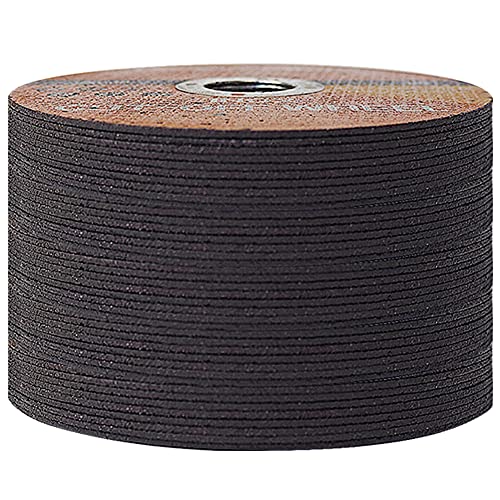 Ur-Excellent 50 Pack 4 1/2 Inch Thin Cut Off Wheels,Cutting Wheels On Angle Grinder For Metal And Stainless Steel Cutting,4.5Inchx3/64Inchx7/8Inch Flat Disc,Yellow #TOP5