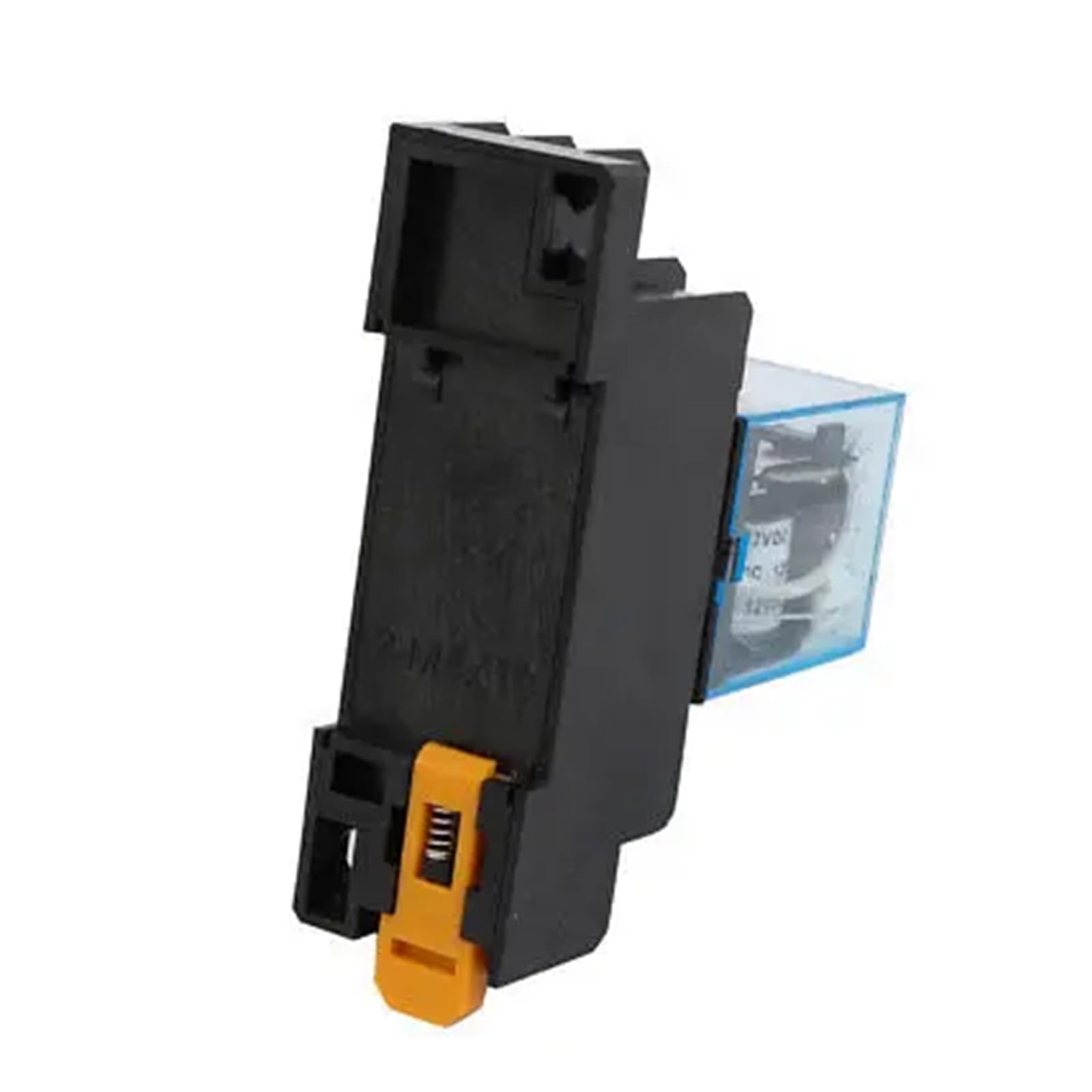 Relé de potencia electromagnético DPDT de 8 pines con bobina IEC255 DC 12V con base de zócalo