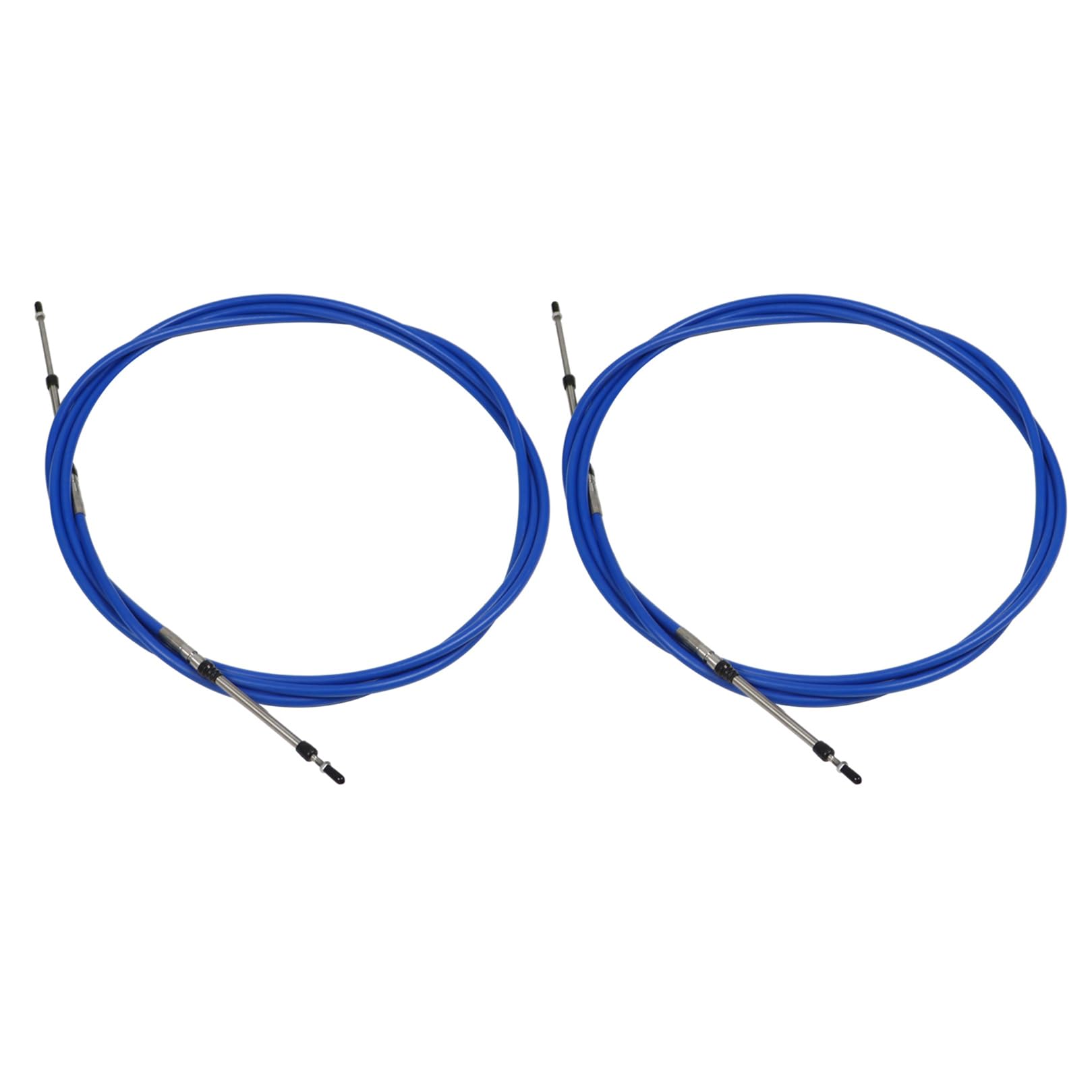 Jecoupoon 3300/33C Marine Throttle Shift Remote Control Box Cable for Outboard Engine Boat Motor Steering System 8FT 13FT 15FT 20FT 30FT (13FT,2PCS)