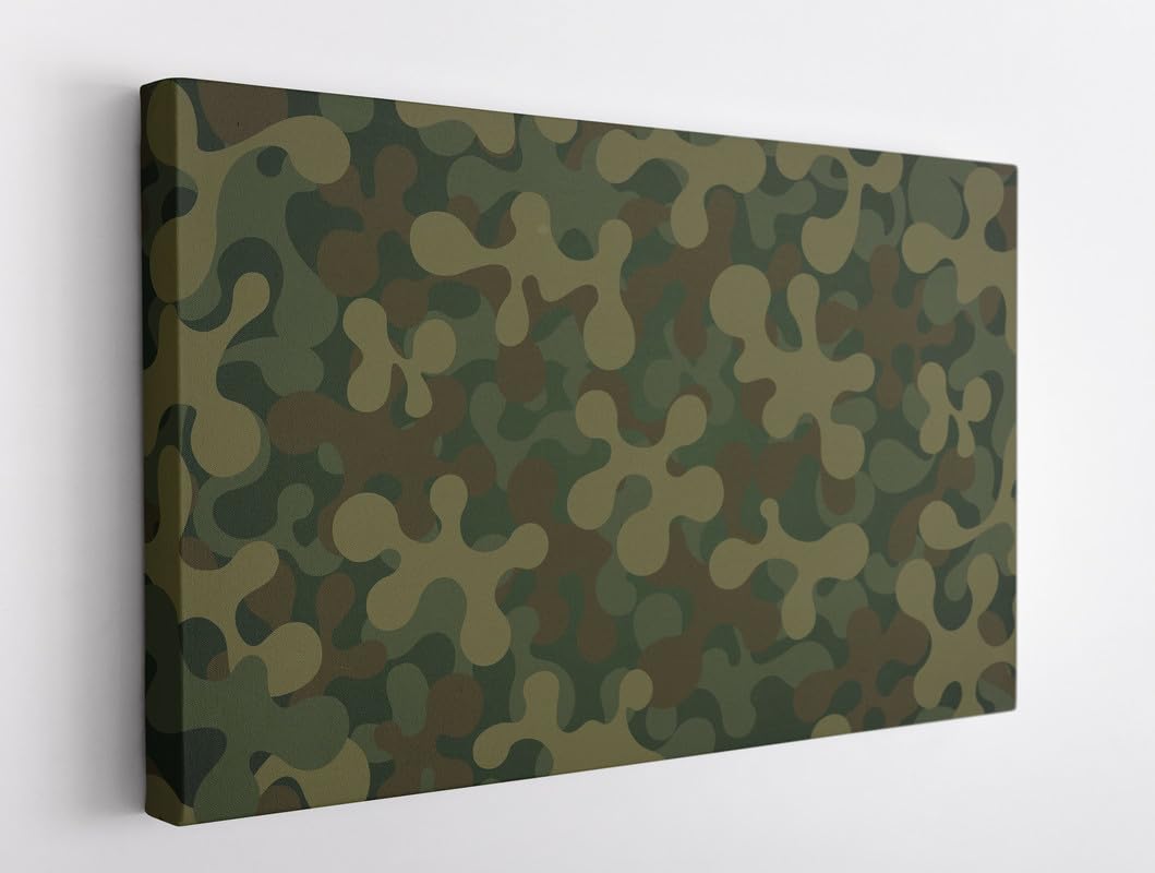 BPA® Military Camouflage Patterns Canvas For Home And Office Décor (60x90)