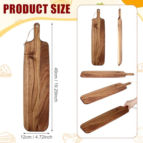 Tabla de Cortar de Madera Hsei con Mango Rectangular miniatura 2