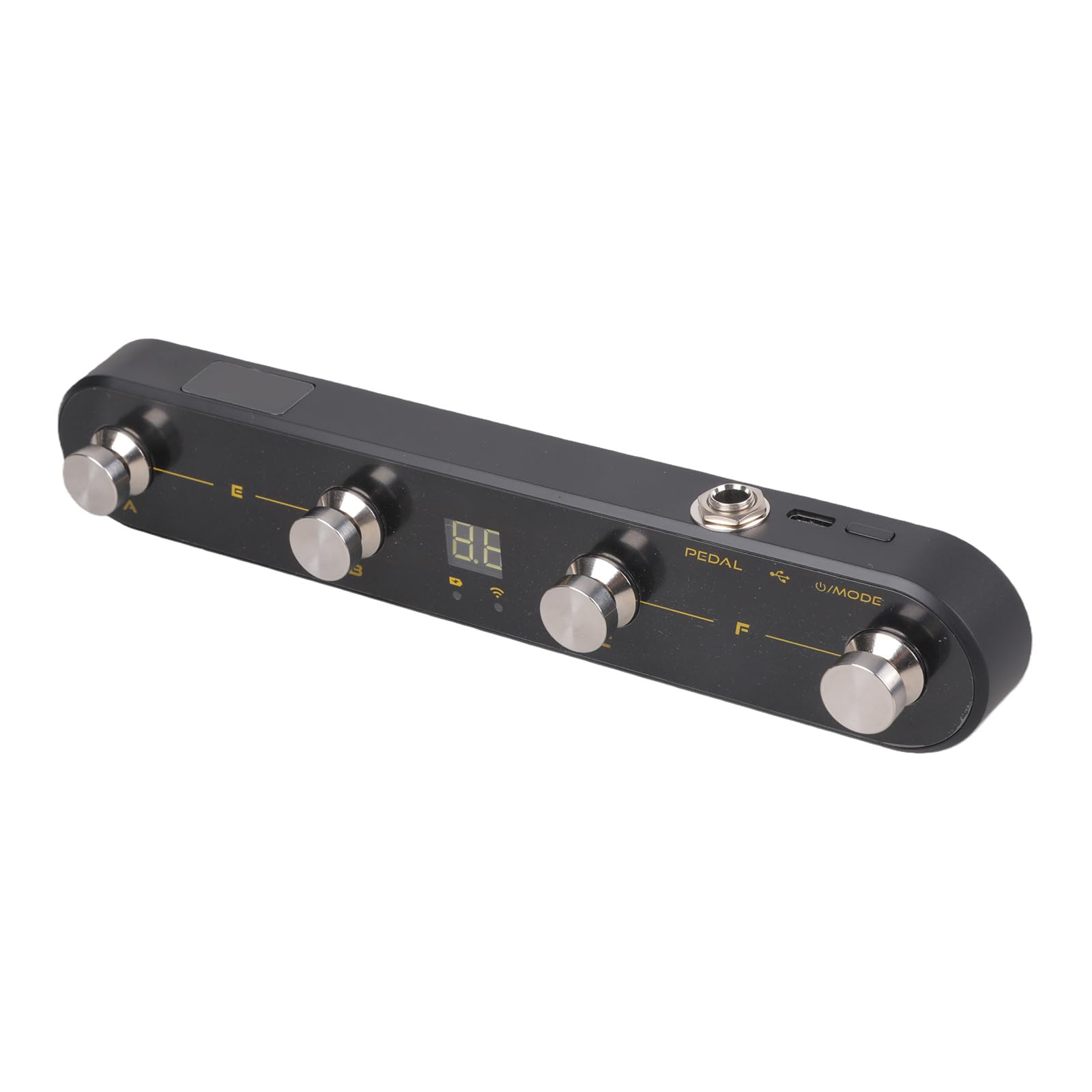 Hsioluted Expression Controller with Receiver Customizable Presets Portable Plastics Construction Seamless Integration Controller Pedal with Receiver
