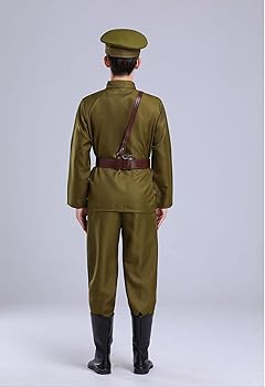 Amazon.co.jp: [NOQINHOO] 軍服 将校服セット 軍官 下士官 日本