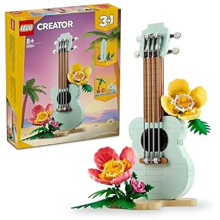 LEGO Creator 3-in-1 31156 – Tropical Ukulele - Les Beatles, Paul McCartney, John Lennon, RIngo Starr, George Harrison