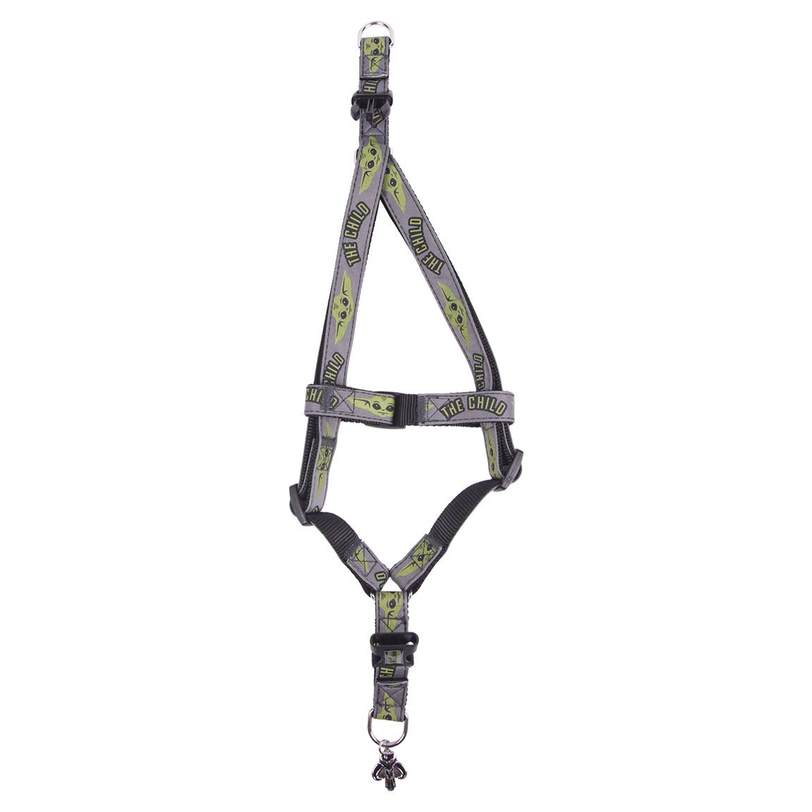 CERDÁ LIFE'S LITTLE MOMENTS - For Fan Pets | The Mandalorian Baby Yoda XXS-XS Dog Harness - Official Disney Star Wars® Licensed
