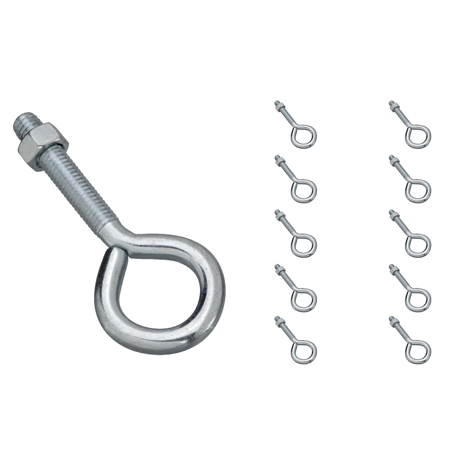 Stanley National Hardware 2160 3/8" x 4" Zinc Plated Eye Bolt