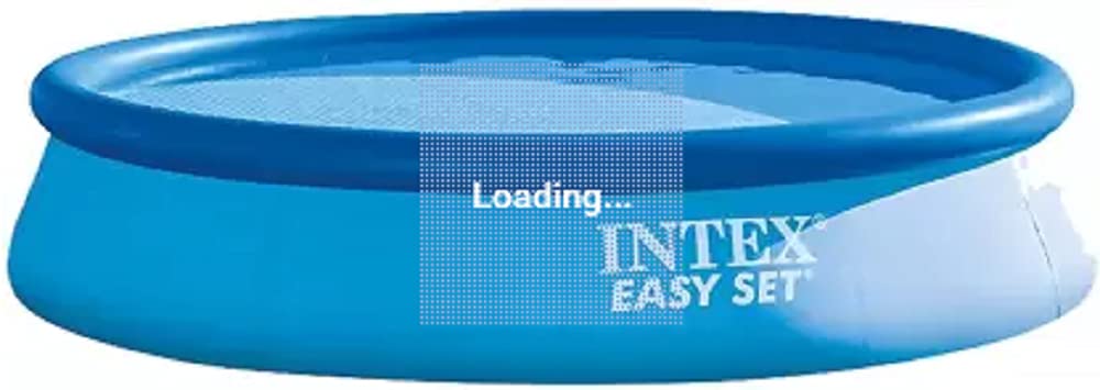 Intex Easy Set Pool, Multi Color (12 Feet x 30 inch) Inflatable Swimming Pool (Blue)
