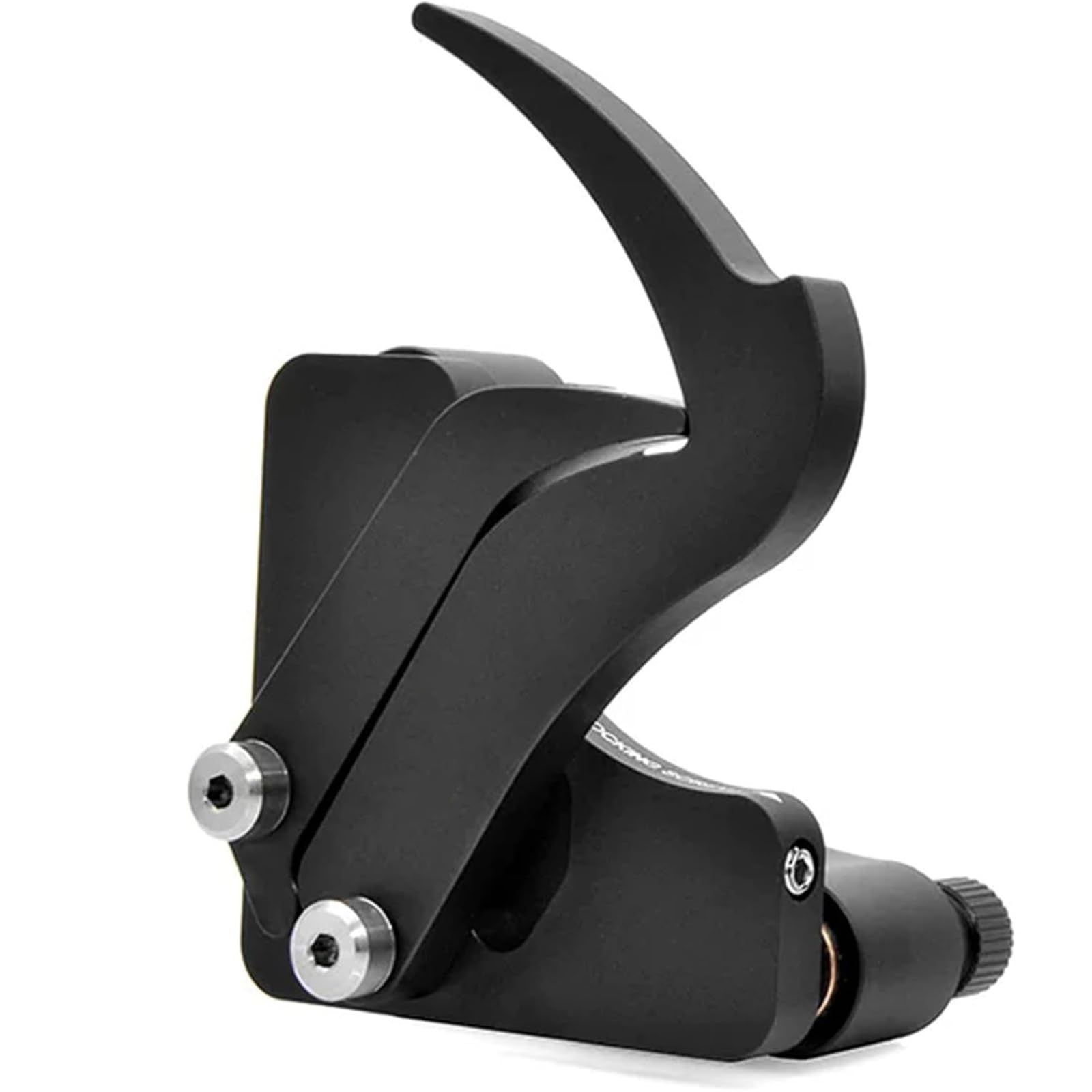Soporte de lente autocentrante coaxial con abrazadera en V para diámetros de 0,25 a 0,50 mm